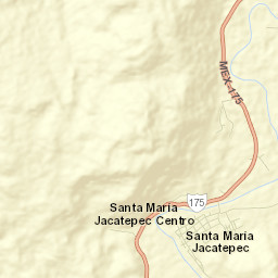 Santa María Jacatepec Street Map