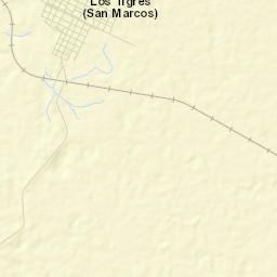 Los Tigres (San Marcos) Street Map