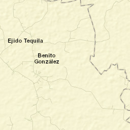 Tequila 1ra. Sección (La Aurora) Street Map