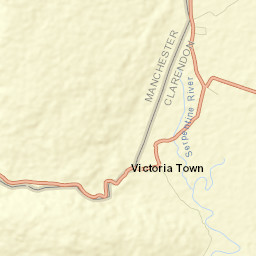 Milk River Street Map