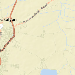 Basavakalyan Street Map