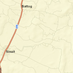 Sinait Street Map