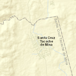 Santa Cruz Tacache de Mina Street Map