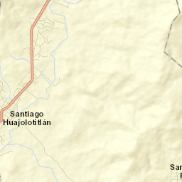 Santiago Huajolotitlán Street Map