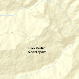 San Pedro Sochiápam Street Map