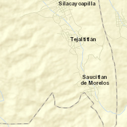 San Jerónimo Silacayoapilla Street Map