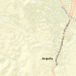 Ciudad de Huajuapan de León Street Map