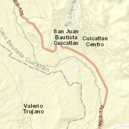 Valerio Trujano Street Map