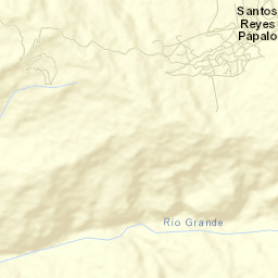 Santos Reyes Pápalo Street Map