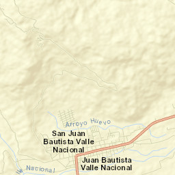 Valle Nacional Street Map