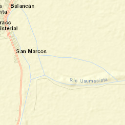 Balancán Street Map