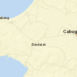 Cabugao Street Map