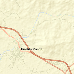 Pantla Street Map