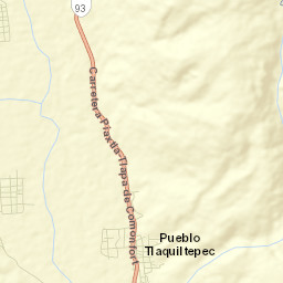 Coyahualco Street Map