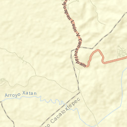 Santiago Cacaloxtepec Street Map