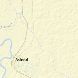 Achotal de Moreno Street Map