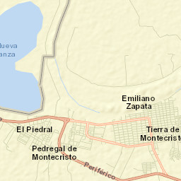 Emiliano Zapata Street Map