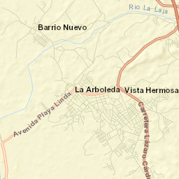 San José Ixtapa (Barrio Viejo) Street Map