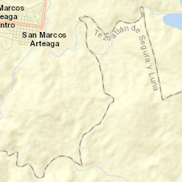 San Marcos Arteaga Street Map