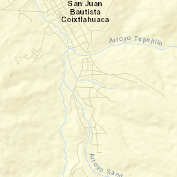 Coixtlahuaca Street Map