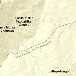 Texcatitlán Street Map