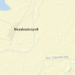 Netzahualcóyotl Street Map