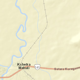 Satara Division Street Map