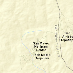 San Mateo Nejápam Street Map