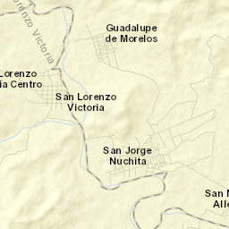 San Jorge Nuchita Street Map
