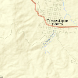 Tamazulapam Villa del Progreso Street Map