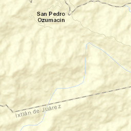 San Pedro Ozumacín Street Map