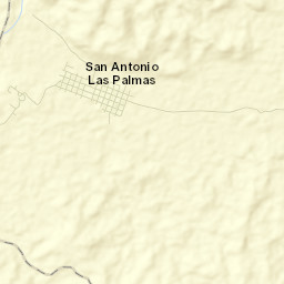 San Antonio las Palmas Street Map