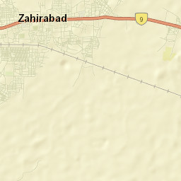Zahirabad Street Map