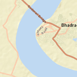 Bhadrachalam Street Map