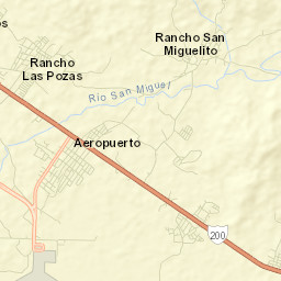 Colonia Aeropuerto Street Map