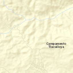 Ahuatepec Pueblo Street Map