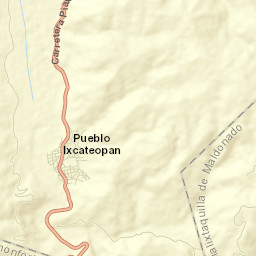 Ixcateopan Street Map