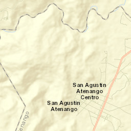 San Agustín Atenango Street Map