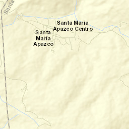 Santa María Apazco Street Map