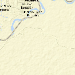 Nuevo Ixcatlán Street Map