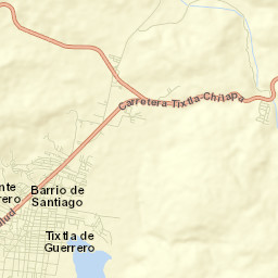 Tixtla de Guerrero Street Map