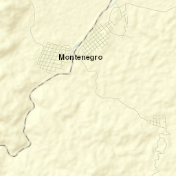 Montenegro la Lana Street Map