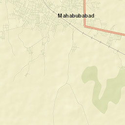 Mahabubabad Street Map