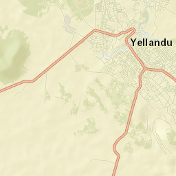 Yellandu Street Map