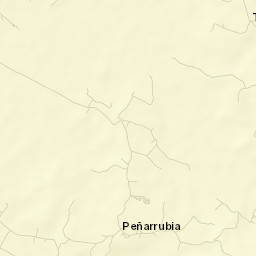 Peñarrubia Street Map
