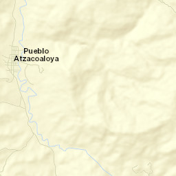 Atzacoaloya Street Map