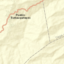 Tlatlauquitepec Street Map