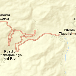 Atlamajalcingo del Río Street Map