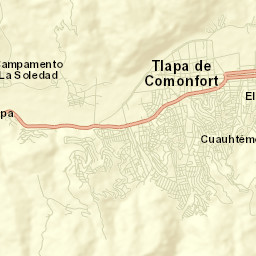 Colonia Constitución Street Map