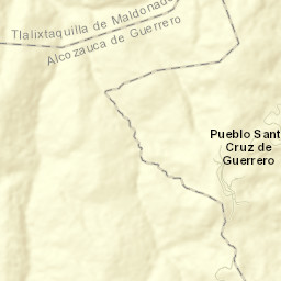 Santa Cruz Street Map